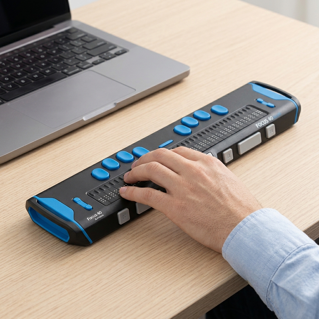 Focus 40 Blue Braille Ekran